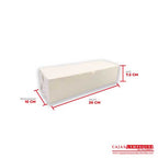 Caja ecológica plegadiza 30x10x7.5 cm crema Cajas y Empaques de Colombia