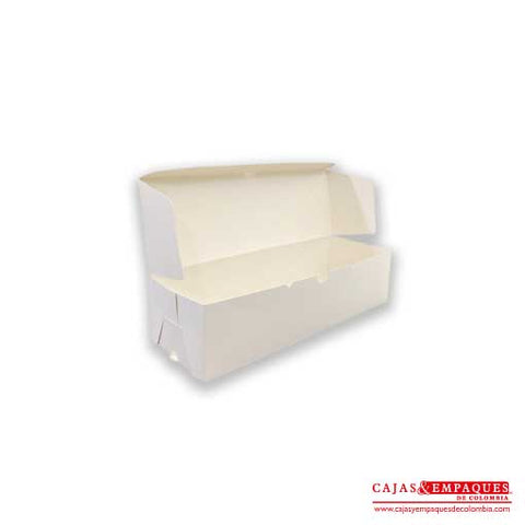 Caja ecológica plegadiza 30x10x7.5 cm crema Cajas y Empaques de Colombia