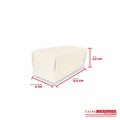 Caja ecológica tapa y base 13.5x6x5.5 crema Cajas y Empaques de Colombia