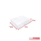 Caja ecológica tapa y base 14x10x3.5 cm blanco Cajas y Empaques de Colombia