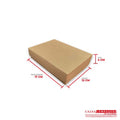 Caja ecológica tapa y base 17x12x4 cm café Cajas y Empaques de Colombia
