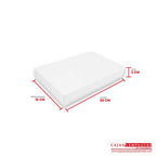 Caja ecológica tapa y base 20x15x3 cm blanco Cajas y Empaques de Colombia