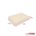 Caja ecológica tapa y base 20x15x3 cm crema Cajas y Empaques de Colombia