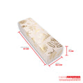 Caja ecológica tapa y base 31x8.5x7 cm crema feliz navidad dorada Cajas y Empaques de Colombia
