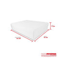 Caja ecológica tapa y base 34x31x7 cm blanco Cajas y Empaques de Colombia