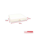 Caja ecológica tapa y base 9.3x9.3x1.5 cm crema Cajas y Empaques de Colombia