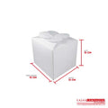 Caja ecológica tipo trébol 12x12x12 cm blanco Cajas y Empaques de Colombia