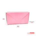 Caja ecológica plegadiza sobre 22x12x12 cm rosado Cajas y Empaques de Colombia