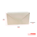 Caja ecológica plegadiza sobre 22x6x12 cm crema Cajas y Empaques de Colombia
