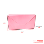 Caja ecológica plegadiza sobre 22x6x12 cm rosado Cajas y Empaques de Colombia