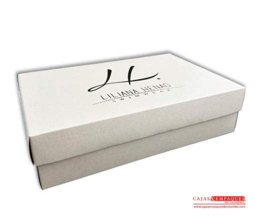 Caja tapa y base para Liliana Henao Swimwear