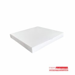 caja blanca para pizza