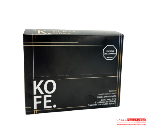 Caja solapa para Kofe